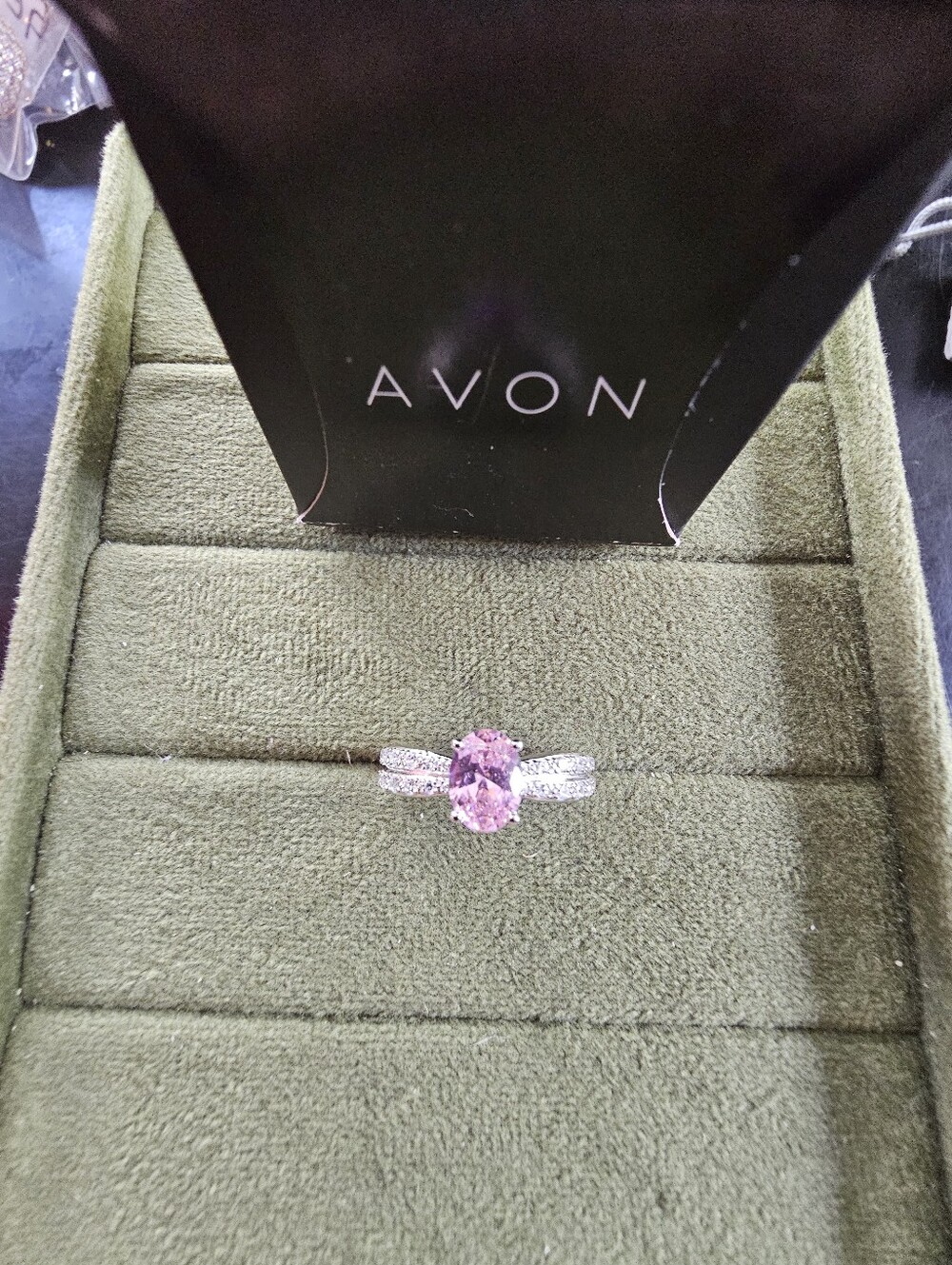 Sterling Silver Avon Ring Size 7